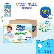MamyPoko Extra Dry Nature Pants Premium Baby Diapers S46/M38/L32/XL28/XXL20 (Carton)