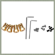 ( S U Z B )4PCS 5mm to 12mm Brass Combiner Wheel Hub Hex Adapter for  B14 B16 B24 B36 C14 C24 MN D90