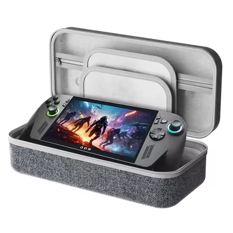 ROG Ally X Carrying Case, Shockproof Storage Travel Bag for ASUS ROG Ally Handheld Console