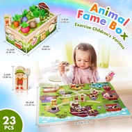 Montessori Wooden Sensory Toddler Toys: Toy for 1 Year Old Boys Girls Birthday Gifts | 1st One First