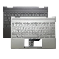 NEW JP Keyboard for HP Spectre X360 13-AE TPN-Q199 Laptop Palmrest with Backlit Upper Cover Top Case