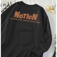 KATUN Lattowear Premium Korean Long Sleeve T-Shirt 100% Cotton | Casual Men's and Women's Notion Sty