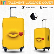 Cute Luggage Protector Cover Personalized Suitcase cover Stretchable Travel Luggage Accessories Anti