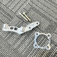 RXZ135 RXZ Brembo GP4 Mini 4 Pot 82MM Radial Front Caliper Bracket Siap Screw & Spacer Full Set