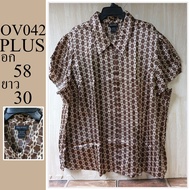 PLUS Size Shirt Authentic Brand Second Hand Code OV042