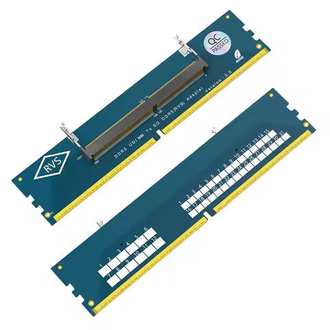 Laptop SO DDR5 RAM To Desktop DDR5 U-DIMM Adapter DDR5 SO-DIMM Gaming Laptop RAM Memory Module DDR5 
