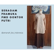 Women's SCOUT CLOTHES & PANTS/ GONTOR PURTI SCOUT UNIFORMS/ FEMALE SCOUT SKIRTS/ SCOUT SKIRTS