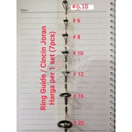 Ring GUIDE FISH ROD RING/ 1 SET (7 PCS) 2-FOOT MODEL