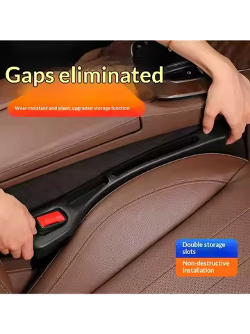 Car Seat Gap Filler Strips Seat Storage Supplies Leak-proof Filler Strips Interior Decorate Kit Acce