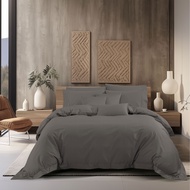 Bộ Ga kèm Vỏ chăn Akemi Cotton Select Affinity v2 gồm 6 món (King/Queen)