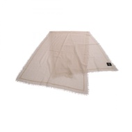 【二手】香奈兒羊絨披肩，飾有Coco標誌 - 女士 - 二手 C