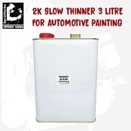 2K SLOW THINNER 3LITRE FOR AUTOMOTIVE PAINTING