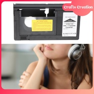 กล้องวิดีโอตัวแปลงเทปคาสเซ็ต VHS สร้างงานฝีมือตัวแปลงเทปอุปกรณ์เครื่องเล่น Vcr