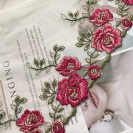 12 Yuan 3 Meters Premium Gauze Embroidery Lace Clothing Accessories Decorative Lace Width 32Cm