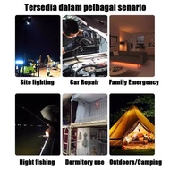 8-Inch Cordless LED Work Light – Rechargeable Outdoor Floodlight for Camping, Emergency, and Worksho