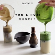 Davon Bundle - Yun Matcha + Roji Houjicha 100g x 2