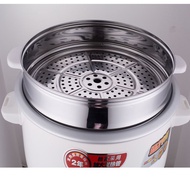 Rice Cooker Steamer Stainless Steel Household Rice Cooker Steamer Steaming Plate Steaming Rack round Small Hole Double-Edged Fine-Toothed Comb Rice Steamer/stainless steel steam ra
