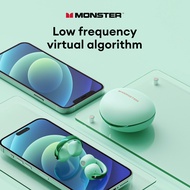 Monster XKT30 Wireless Bluetooth 5.4 Earbuds Dual Mode Ultra Low latency earbuds Bass enhanced surround sound earbuds