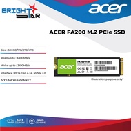 ACER FA200 M.2 PCIE Gen4x4 SSD (500GB/1TB/2TB/4TB)