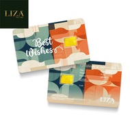 LIZA 0.20g 999.9 Gold Bar (Best Wishes New)