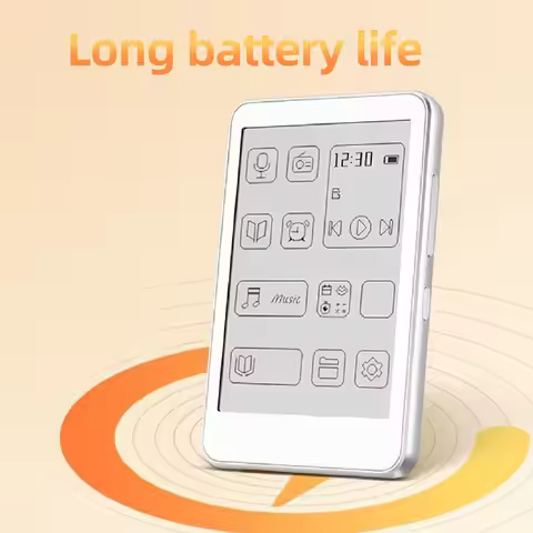 Portable Ink Screen MP3 Music Player Bluetooth 5.0 MP3 Music Player Electronic Book Function Eye Car