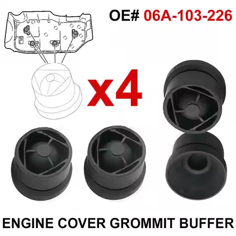 Car Engine Cover Cushion Rubber Stop Jounce Bumper Grommet 06A103226 For Audi A3 A6 VW Golf Mk5 Polo
