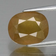 Natural Yellow Sapphire Gem ( I2 ) 4.73ct, Africa *Heated Glass Filling Treatment*