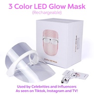 3 Color LED Light Therapy Face Mask