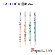 ปากกาลูกลื่นแบบกด FASTER X KIWTUM KTCX911