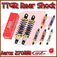 ◞  ⌂ ️Ready Stock️TTGR Rear Shock Aerox 270MM SET（2PCS）Exclusive For aerox / Nouvo