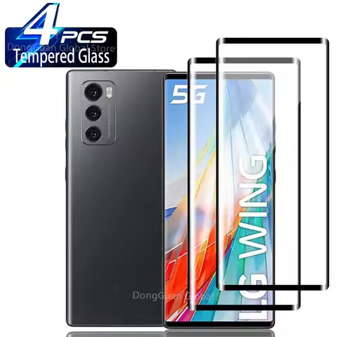 2/4pcs HD Screen Protector For LG Wing 5G Tempered Glass Film