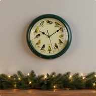 Accurate Quartz Movement Hourly Chime Bird Clock Singing Bird Clock for Classroom