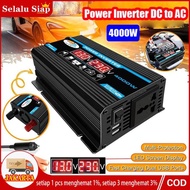 INVERTER PURE SINE WAVE DC 12V TO AC 220V 4000W POWER INVERTER - TECH ZONE
