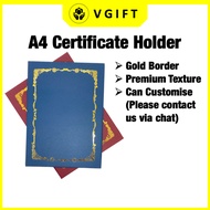 Certificate Holder A4 File (Hard & Soft Cover) Certificate Folder Sijil Folder