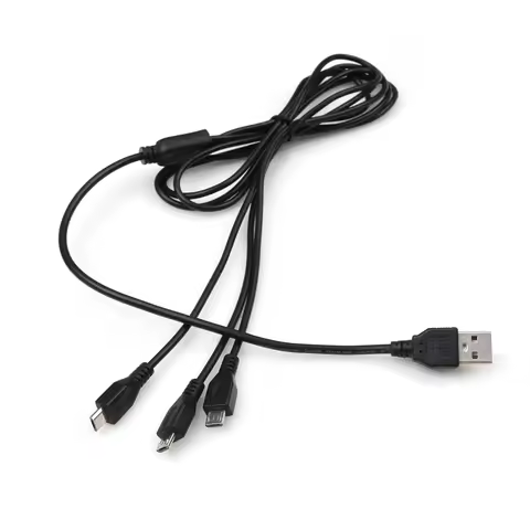 【LANO】 USB male to Micro 1 to 3 Hub Y Split Usb Cable Micro Usb Splitter Cable 3 in 1 Data Cable for