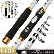 Joran Pancing Portable Carbon Fiber Telescopic 2 Meter - 3Meter/ Tongkat Pancing Murah Portable 5 La