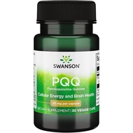 Swanson Pqq Pyrroloquinoline Quinone 20 Milligrams 30 Veg Capsules