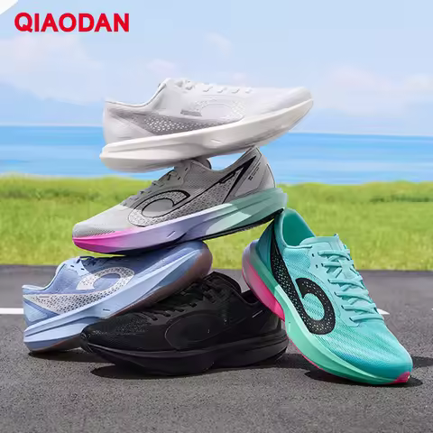 QIAODAN WIND SL Men's Running Shoes 2026 Lightweight Training Sneakers Shock Absorbing Breathable Sp