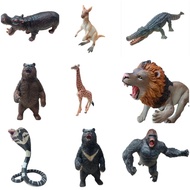Hippo Animal Toys Lion Crocodile Kangaroo Giraffe Snake Bear Gorilla Collection