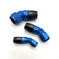 ฟิตติ้ง HYB แท้ ขนาดตั้งแต่ AN6-AN16 แบบงอ 45 องศา ร้านค้าแนะนำ มีรีวิวจากลูกค้า 5 ดาว ส่งจากไทย