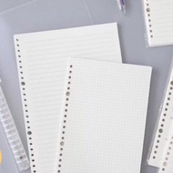 [60 Sheets] Line Refill paper [A5 B5 A4] 20/26/30 Holes 100gram Notebook