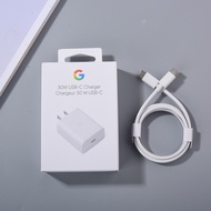 【Limited Quantity】 Google 30W PD Fast Charger EU/ /UK Quick Charge Adapter 100CM USB C To USB C Cabl