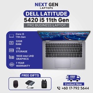 Dell Latitude 5420 | i5 11 Gen | 32GB RAM | 1TB SSD | Business Laptop  | Touch Screen | 1 Year Warra