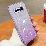 For Samsung Galaxy Note 8 Case Glitter Electroplated Soft TPU Phone Casing For Samsung Note8 Back Cover