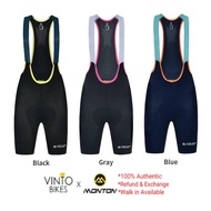 MONTON WOMENS CYCLING BIB SHORTS TRAVELER