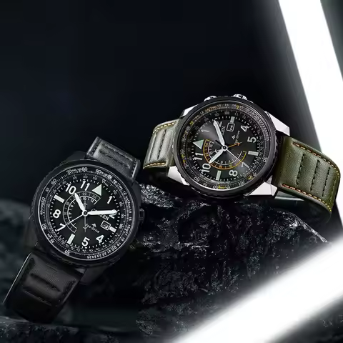 Original CITIZEN Men's watch Eco-drive Watch Luminous Waterproof Sports watches BJ7135-02E