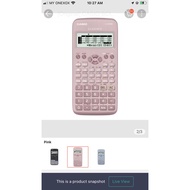 pink classwiz casio calculator