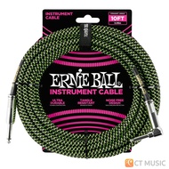 Ernie Ball 10 FEET BRAIDED S/A INST CABLE