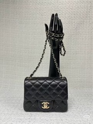 全新Chanel Classic Flap Mini Square 17cm 方胖子