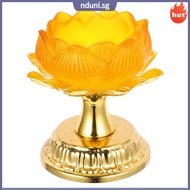 nduni  Buddhist Lamp Base Diwali Candles Lotus Offering Holder Altar Ghee Stand